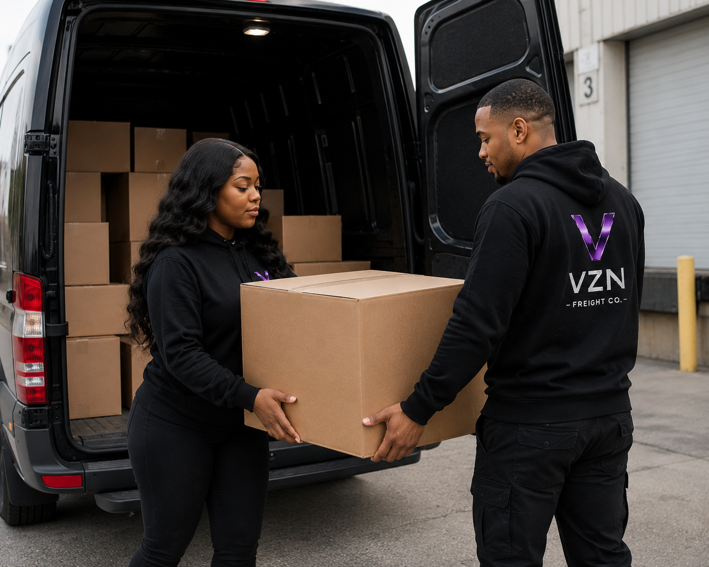 VZN Freight cargo loading